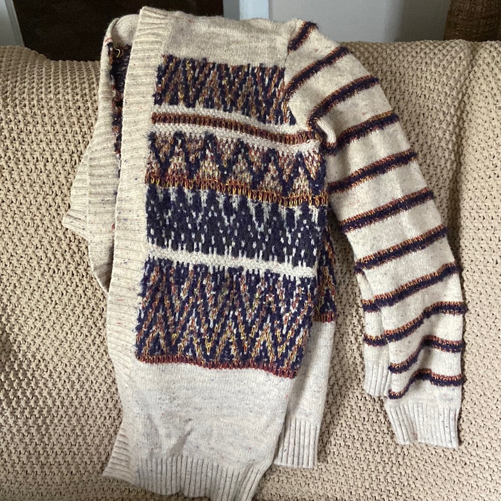 Hem & Thread Striped Cardigan
